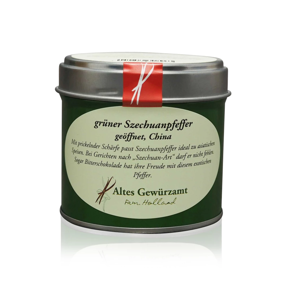 Szechuan Pfeffer Grün 1 Szechuan Pfeffer Grün