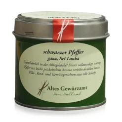 Sri Lanka Pfeffer Schwarz