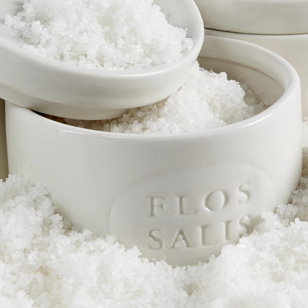 FLOS SALIS - Flor De Sal Im Keramiktopf 100 G 2 FLOS SALIS - Flor De Sal Im Keramiktopf 100 G – Bild 2